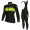 2018 Ale N1 Abbigliamento Ciclismo Maglia Ciclismo Manica Lunga e Salopette Lunga 96342VT