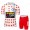 Polka Dot Jumbo Visma Tour De France 2021 Team abbigliamento Bici Completo Maglia Ciclismo Corta e Salopette 6ODo6C