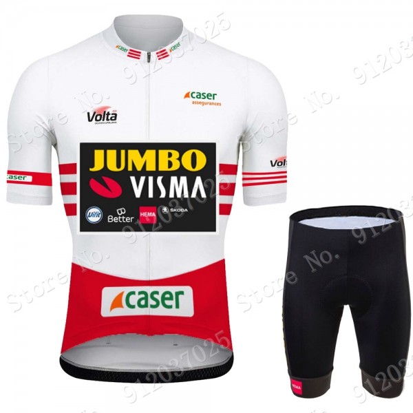 Jumbo Visma Volta 2021 Team abbigliamento Bici Completo Maglia Ciclismo Corta + pantaloncini ZbhdzR
