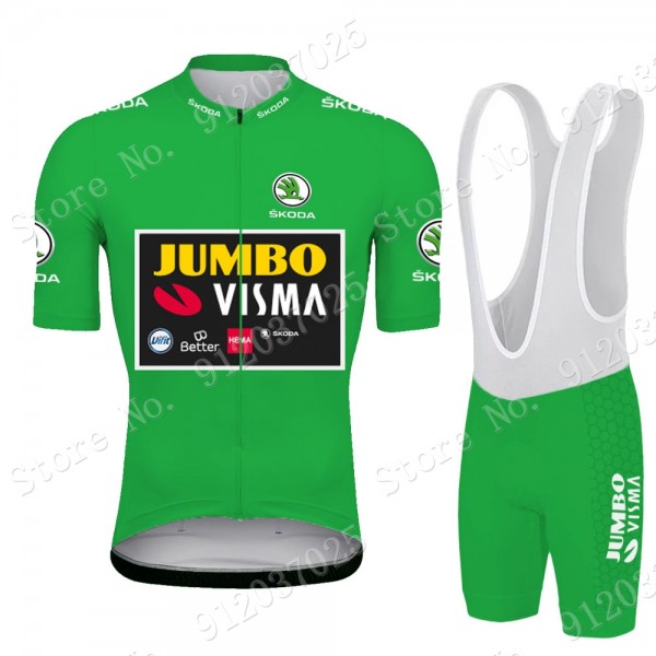 Yellow Jumbo Visma Tour De France 2021 Team abbigliamento Bici Completo Maglia Ciclismo Corta + pantaloncini ofYxdW