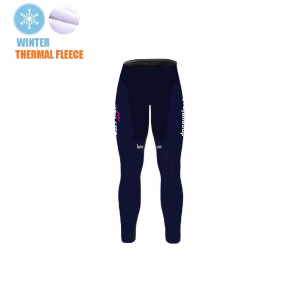 2021 Winter Fleece Deceuninck quick step Pro Team Salopette Lunga JKN5zM