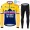 Winter Fleece Jumbo Visma SLovenia Pro Team 2021 Abbigliamento Maglia Ciclismo Manica Lunga e Salopette Lunga nFJt6O