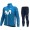 2021 Movistar Pro Team Abbigliamento Maglia Ciclismo Manica Lunga e Salopette Lunga hXc3KX