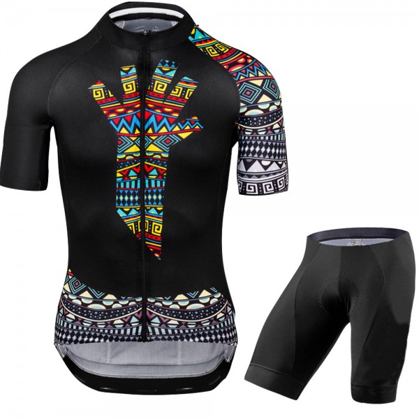 Qhubeka 2021 Team abbigliamento Bici Completo Maglia Ciclismo Corta e Salopette et3NyE