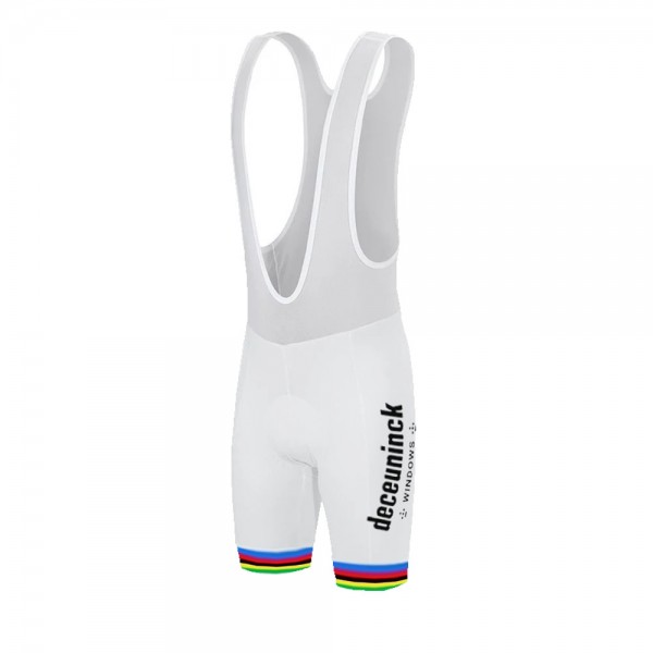 White Champion Quick Step Pro Team 2021 Salopette Ciclismo J7c25d
