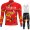 2022 Bahrain Victorious Pro Team Abbigliamento Ciclismo Maglia Ciclismo Manica Lunga e pantaloni lunga NkaKa
