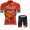 2022 Team Bahrain Victorious abbigliamento Bici Completo Maglia Ciclismo Corta e Salopette F67SF
