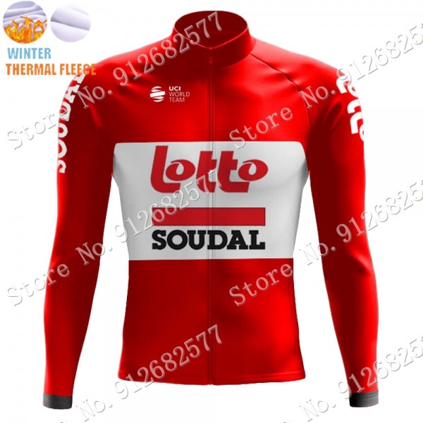 2022 Winter Lotto Soudal Pro Team Maglie Ciclismo Manica Lunga 4oiy8