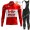 2022 Winter Lotto Soudal Pro Team Abbigliamento Ciclismo Maglia Ciclismo Manica Lunga e Salopette Lunga ERiGN