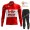 2022 Winter Lotto Soudal Pro Team Abbigliamento Ciclismo Maglia Ciclismo Manica Lunga e pantaloni lunga Yegxw