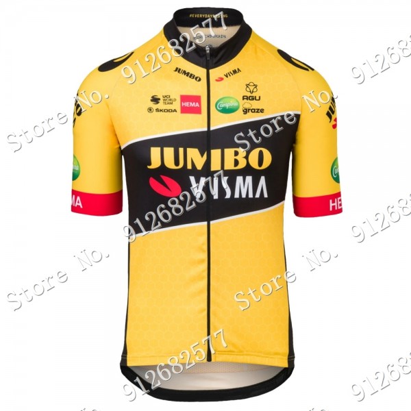 2022 Team jumbo visma Maglia Ciclismo Manica Corta z1HVj