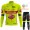 2022 Winter bingoal WALLONIE BRUXELLES Pro Team Abbigliamento Ciclismo Maglia Ciclismo Manica Lunga e Salopette Lunga tsCv2