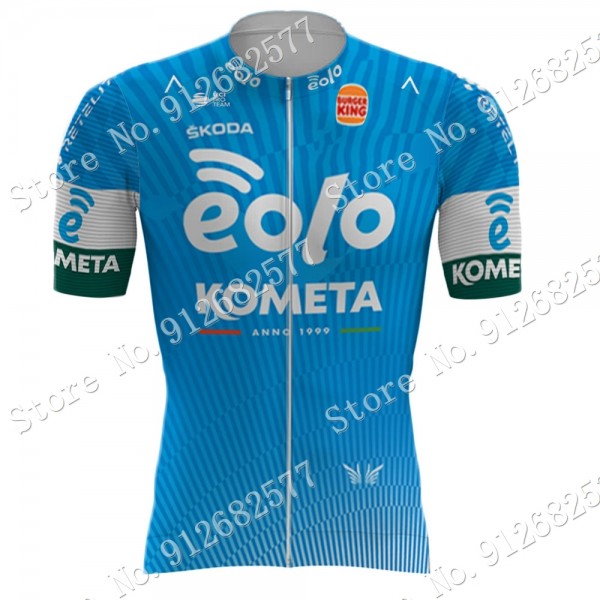 2022 Team eolo kometa Maglia Ciclismo Manica Corta mkSZQ
