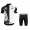 2018 Assos SS.Capeepicx Equipe abbigliamento Ciclismo Completo Maglia Ciclismo Corta e Pantaloni Ciclismo nero bianco 99803UI