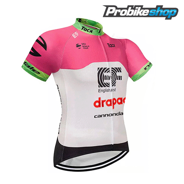 2018 Cannondale Drapac rose Maglia Ciclismo Manica Corta 53622TL