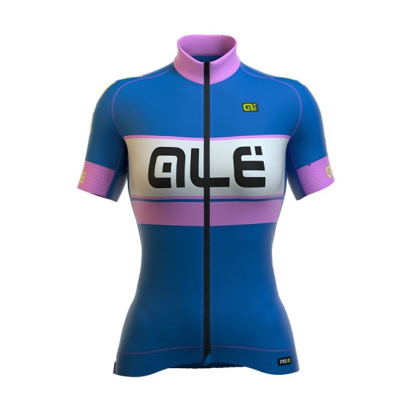 2016 ALE Donne Graphics PRR Bermuda Maglia Ciclismo Manica Corta blu 22850-VA