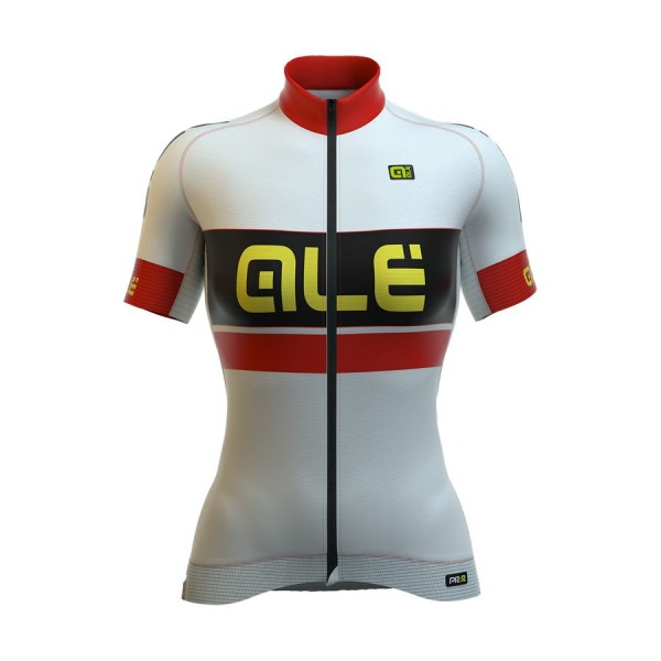 2016 Ale Donne Graphics PRR Bermuda bianco Maglia Ciclismo Manica Corta 28585-PO