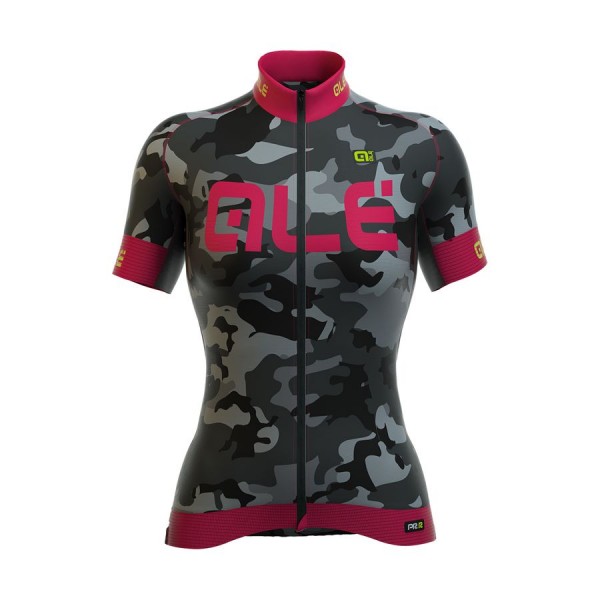 2016 ALE Donne Graphics PRR Camo Maglia Ciclismo Manica Corta 42067-LS