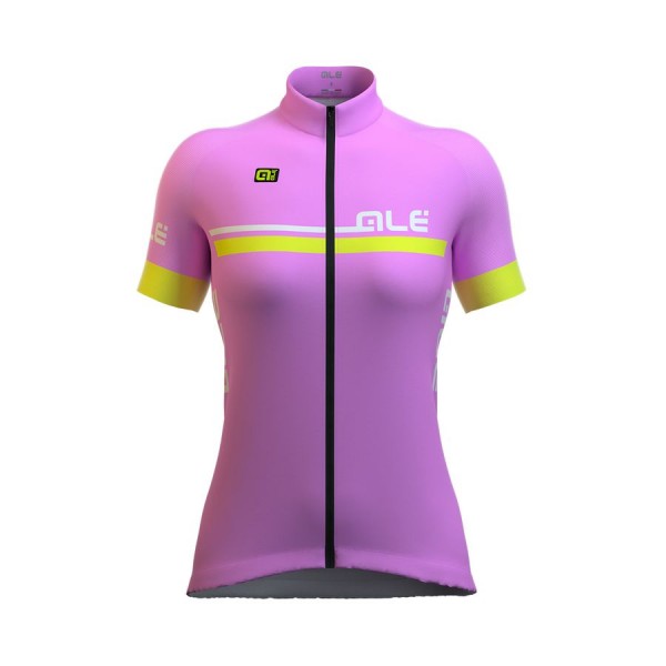 2016 ALE Donne Ale Plus Perla Maglia Ciclismo Manica Corta rose 80280-XF