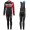 2016 Scott RC nero -Rosso Donne Thermo Squadre Pro Abbigliamento Ciclismo Maglia Ciclismo Manica Lunga e Salopette Lunga 82025-KA
