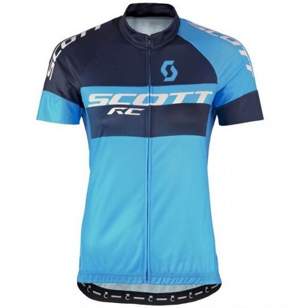 2016 Scott RC Pro nero blu Donne Maglia Ciclismo Manica Corta 85808-KE