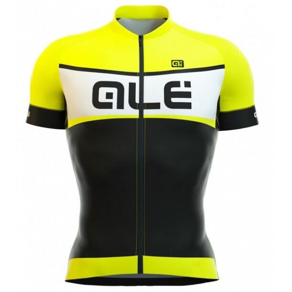 2016 ALE Maglia Ciclismo Manica Corta giallos 16204-GW