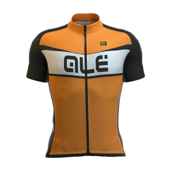2016 ALE Graphics Excel Criterium - arancia Fluo Maglia Ciclismo Manica Corta 18887-ZC