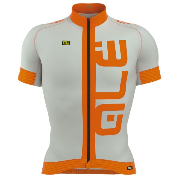 2017 Ale Graphics PRR Arcobaleno Maglia Ciclismo Manica Corta Gris arancia 61448-SX