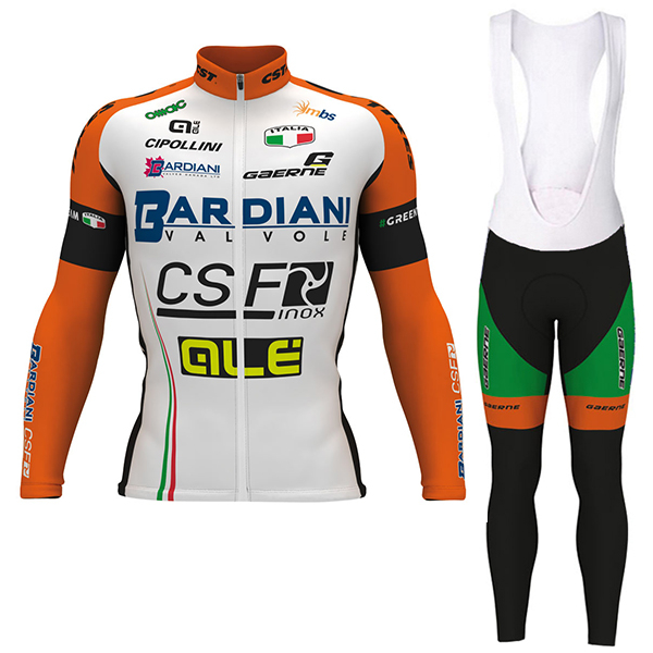 BARDIANI CSF 2017 Abbigliamento Ciclismo Maglia manica lunga e Calzamaglia con bretelle 59543-TG