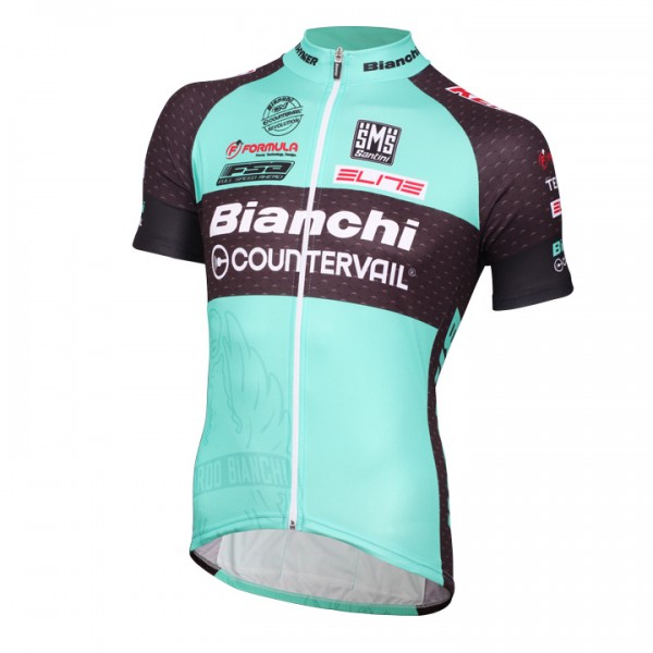 2016 BIANCHI MTB Maglia Ciclismo Manica Corta 11158-AY