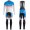 2016 Bontrager Trek Specter Jahrgang bianco -blu Squadre Pro Abbigliamento Ciclismo Maglia Ciclismo Manica Lunga e Salopette Lunga 43082-CV