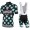 Bianchi Milano Pride Nuovo abbigliamento Ciclismo Completo Maglia Ciclismo Corta e Salopette nero celeste 24583-CT