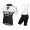 Bianchi Milano Nalon Nuovo abbigliamento Ciclismo Completo Maglia Ciclismo Corta e Salopette nero bianco 28746-SB