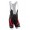Bianchi Milano Ocreza Salopette Ciclismo nero Rosso 36760-PO