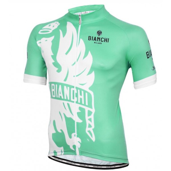 Bianchi Milano Cinca Maglia Ciclismo Manica Corta bianco celeste 40235-UY