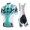 Bianchi Milano Ocreza Nuovo abbigliamento Ciclismo Completo Maglia Ciclismo Corta e Salopette bianco celeste 41826-GJ