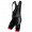 Bianchi Milano Cinca Salopette Ciclismo nero Rosso 52638-JX