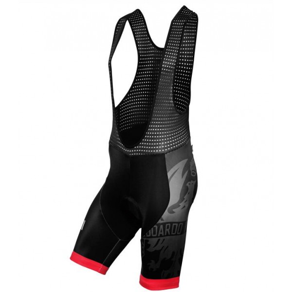 Bianchi Milano Cinca Salopette Ciclismo nero Rosso 52638-JX