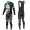 2016 Bianchi Milano Sorisole nero -verde Thermo Squadre Pro Abbigliamento Ciclismo Maglia Ciclismo Manica Lunga e Salopette Lunga 59632-UO