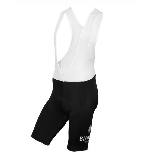 Bianchi Milano Nalon Salopette Ciclismo nero bianco 69449-MU