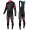 2016 Bianchi Milano Sorisole nero -Rosso Thermo Squadre Pro Abbigliamento Ciclismo Maglia Ciclismo Manica Lunga e Salopette Lunga 85494-DP