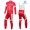 2016 Cofidis Team Thermo Squadre Pro Abbigliamento Ciclismo Maglia Ciclismo Manica Lunga e Salopette Lunga 47165-VM