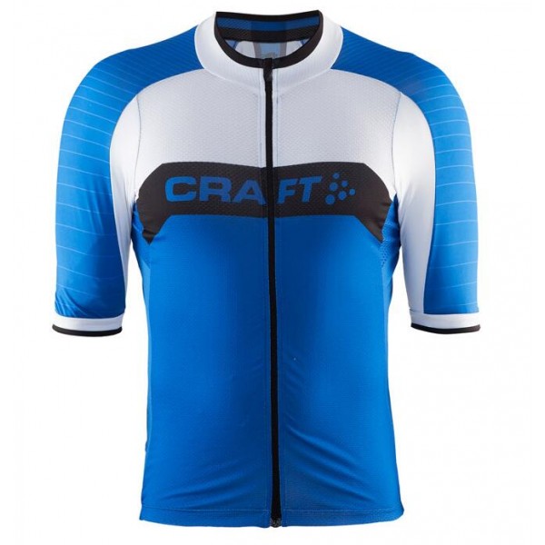 2016 CRAFT Gran Fondo Maglia Ciclismo Manica Corta blu bianco 67022-EB