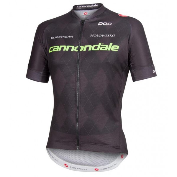 2016 CANNONDALE PRO Maglia Ciclismo Manica Corta nero 32424-EH