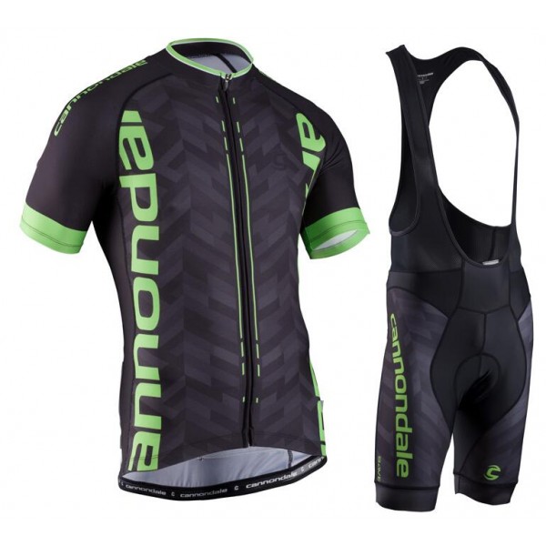 2016 Cannondale 2 pro Nuovo abbigliamento Ciclismo Completo Maglia Ciclismo Corta e Salopette verde 91778-GC