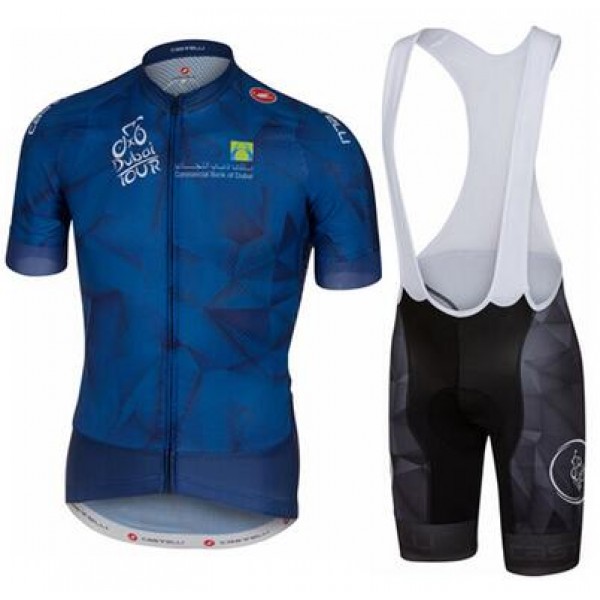 2016 Castelli Dubai Tour Nuovo abbigliamento Ciclismo Completo Maglia Ciclismo Corta e Salopette 04 37523-BA