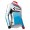 2016 Cube Teamline bianco -blu Maglie Ciclismo Manica Lunga 10779-EI