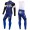 2016 Etixx -Quick Step blu Squadre Pro Abbigliamento Ciclismo Maglia Ciclismo Manica Lunga e Salopette Lunga 60962-YM
