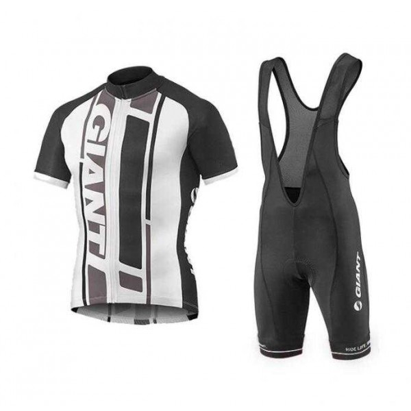 2017 Giant nero Nuovo abbigliamento Ciclismo Completo Maglia Ciclismo Corta e Salopette 66412-LU