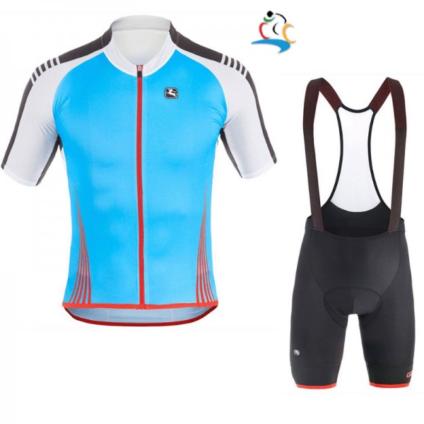 2017 Giordana Sahara blu abbigliamento Maglie Ciclismo Manica Corta et Salopette Ciclismo 18882-ZR